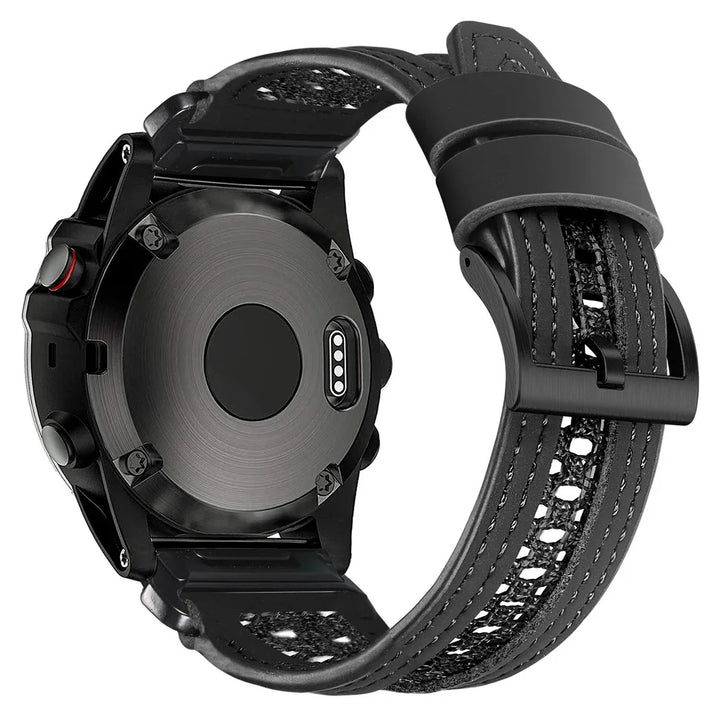 HEMSUT Nylon QuickFit Watch Strap – 20/22/26mm for Garmin Fenix, Tactix, MARQ, Quatix