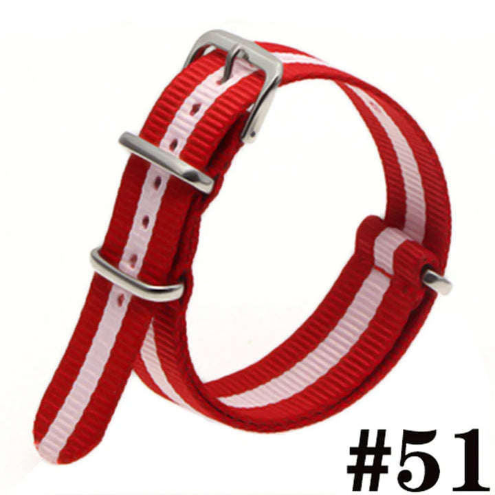 Waterproof Nylon Watch Strap (16-22mm)