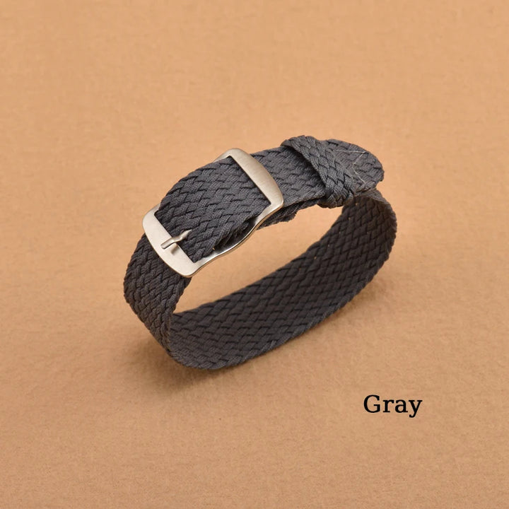 Nylon Weave Watch Strap for Perlon Watchband Wristband Women Men Bracelet Watch Accessories 14mm 16mm 18mm 20mm 22mm Sport Band