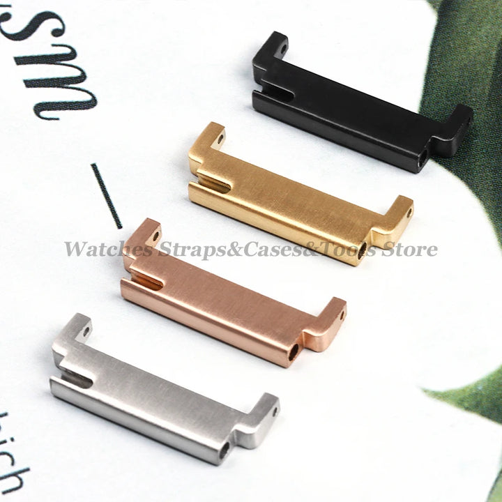 Metal Watch Strap Adapters 18–22mm Quick Release Connectors