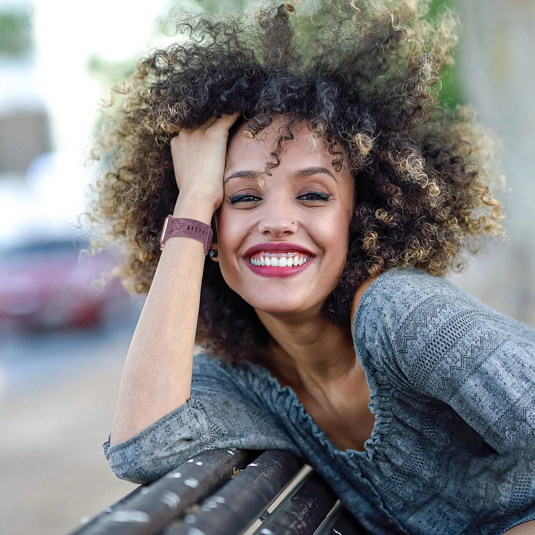 Straps For Apple Watch Band 44mm 42mm 41mm 40mm 45mm 49mm 46mm Floral Engraved bracelet correa iwatch series 10 9 7 SE 6 8 Ultra