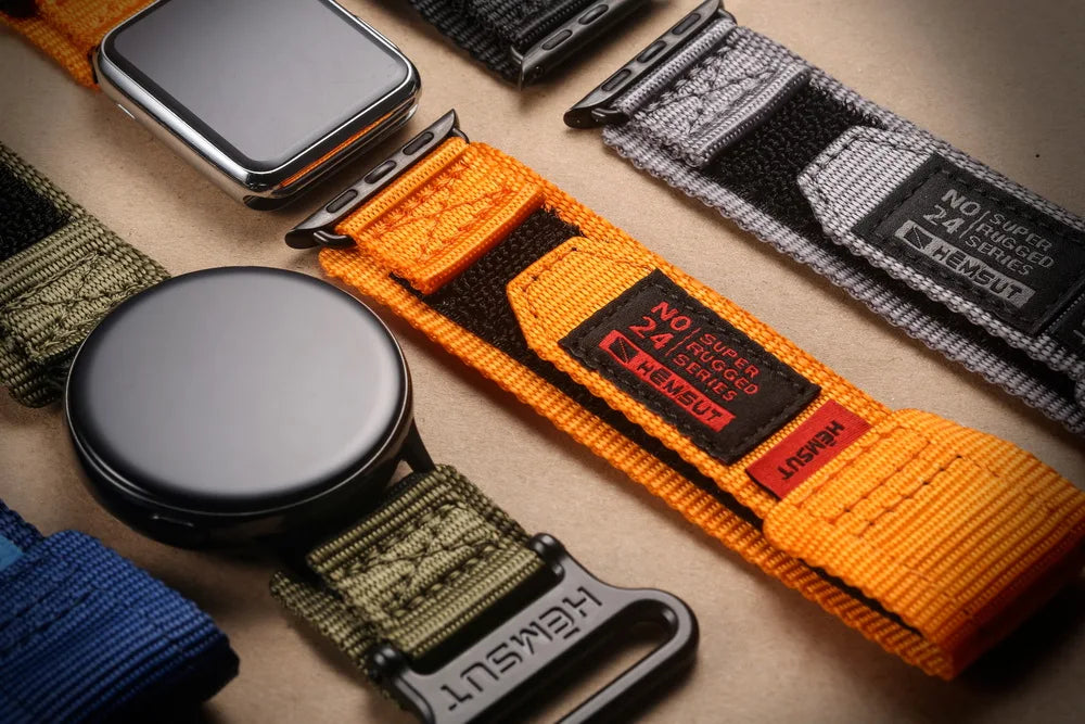 HEMSUT For Apple Watch Band 38 41 42 45MM Sport Nylon Wrist Straps For Ultra 49MM Mini Band 4 Iwatch 7 5 6 Se 2 3