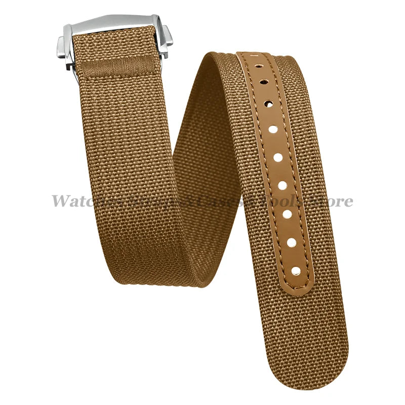 Canvas Nylon Watch Strap – 20-22mm Waterproof