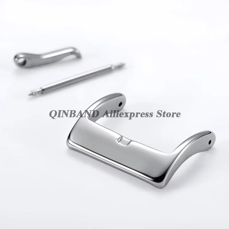 304L Stainless Steel Pin Watch Buckle 16–20mm (Matte/Polished,