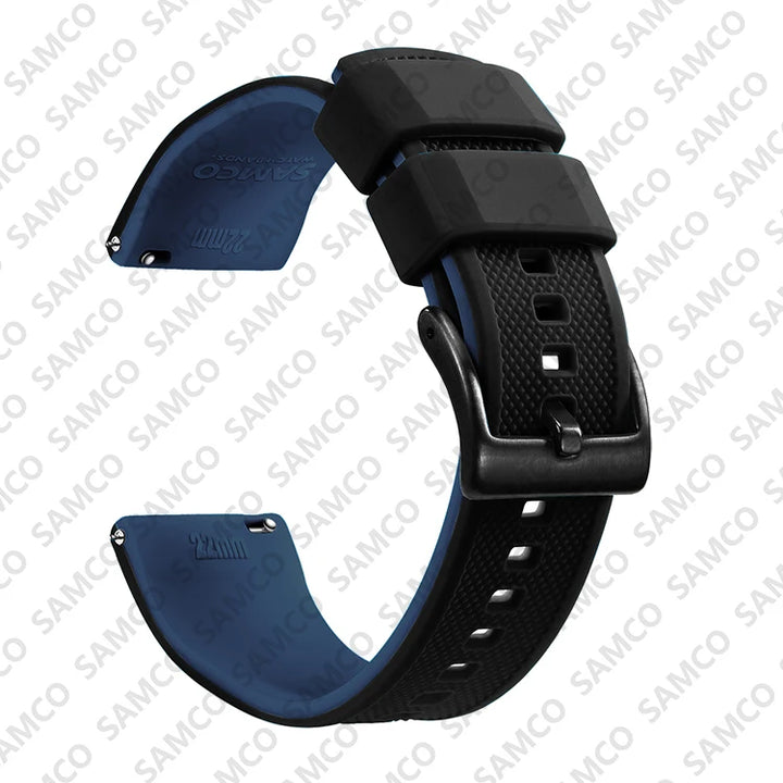 Silicone Quick-Release Watch Band 18/20/22mm