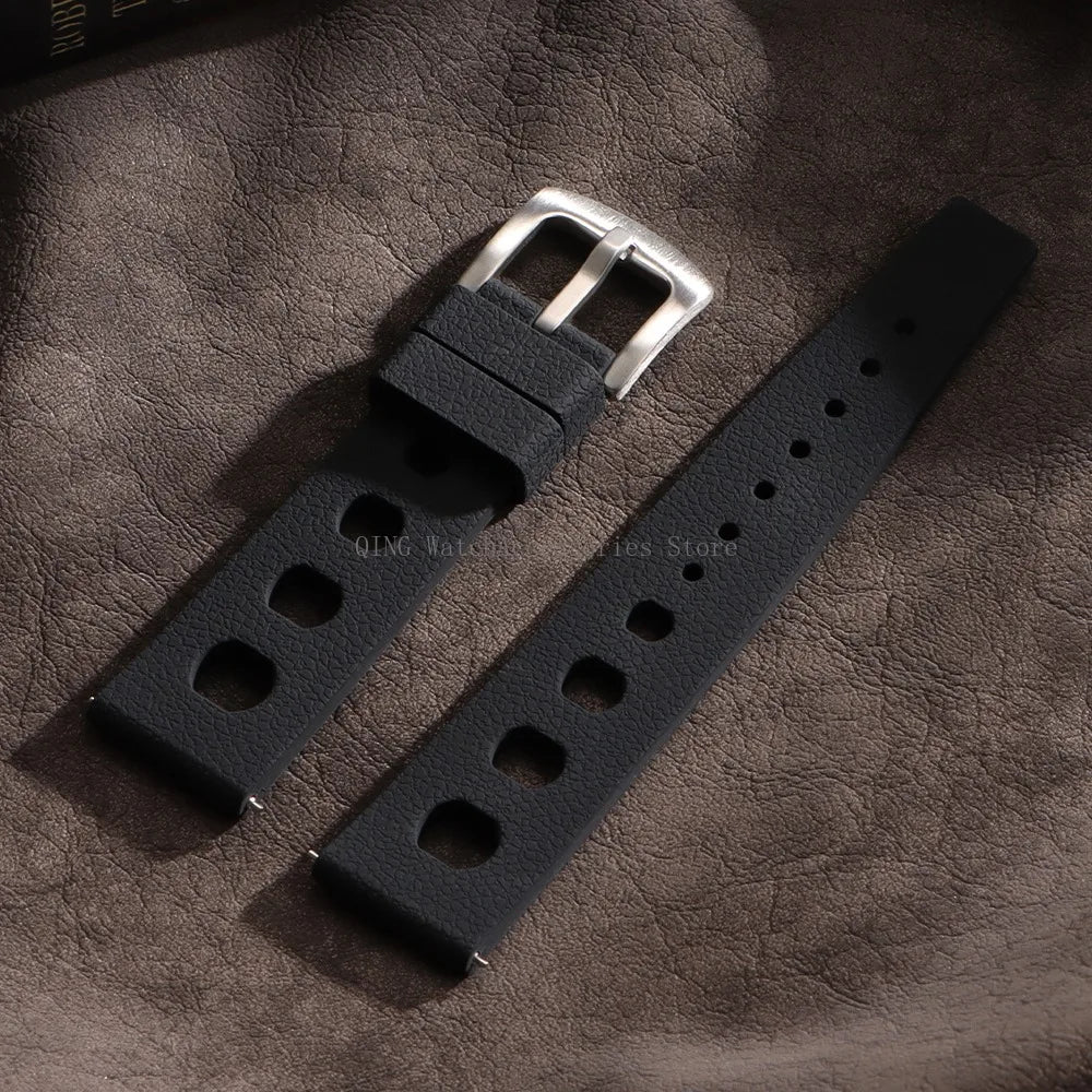 Universal Soft Silicone Quick Release Watch Strap – 20/22mm Tropical