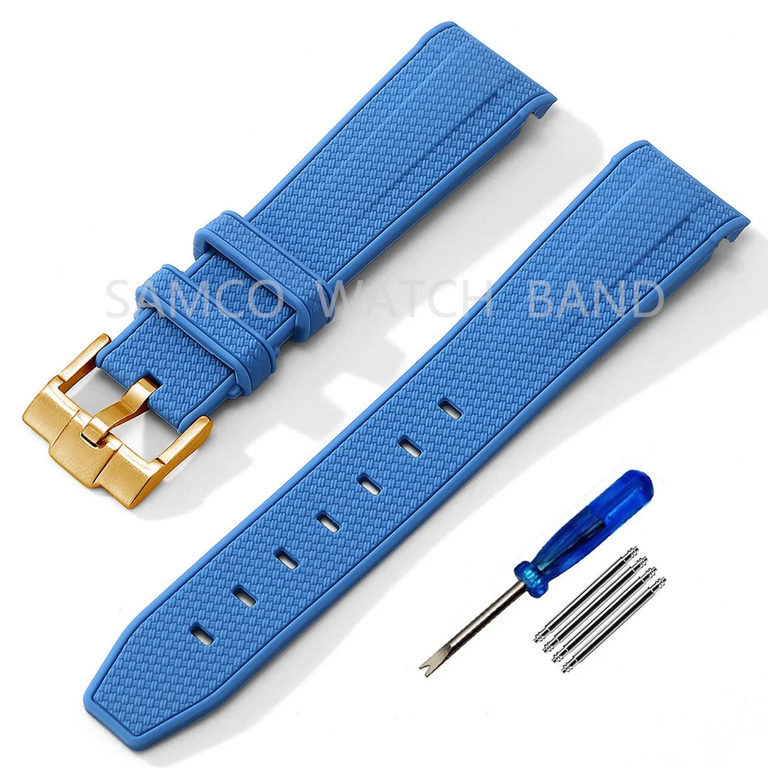 Silicone Rubber Strap 20mm for MoonSwatch & Omega X Swatch Speedmaster