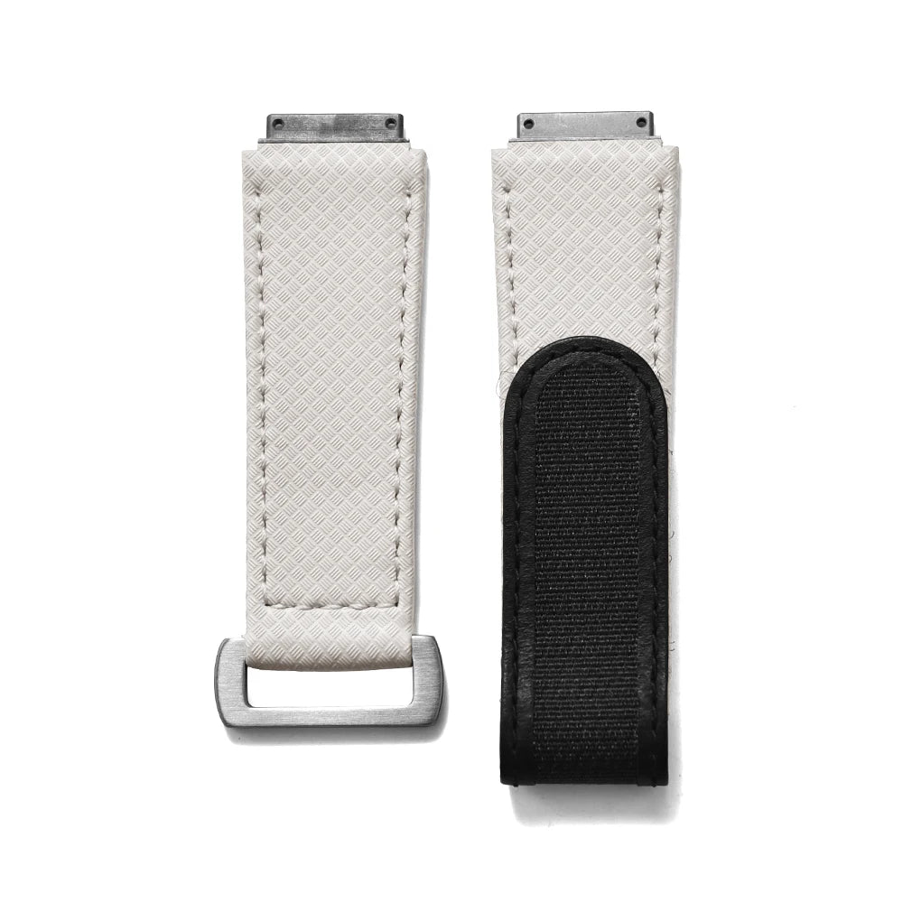JUELONG For Richard Mille Elastic Nylon RM67 Model Fluorine Rubber Watch Band Men Ustomized FKM Sailcloth Rubber Strap Replace