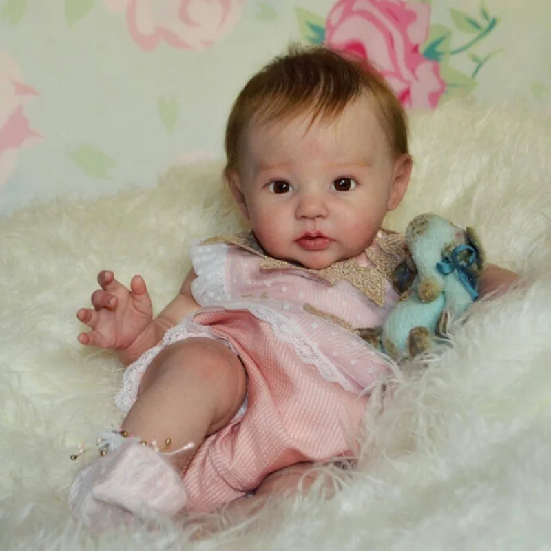 19″ Raven Unpainted Reborn Baby Doll Kit – Blank Vinyl DIY Parts