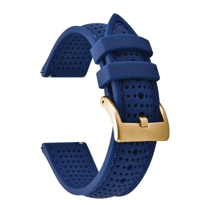 NATOBELT Soft Porous Rubber Watch Strap – Quick Release (18-22mm)