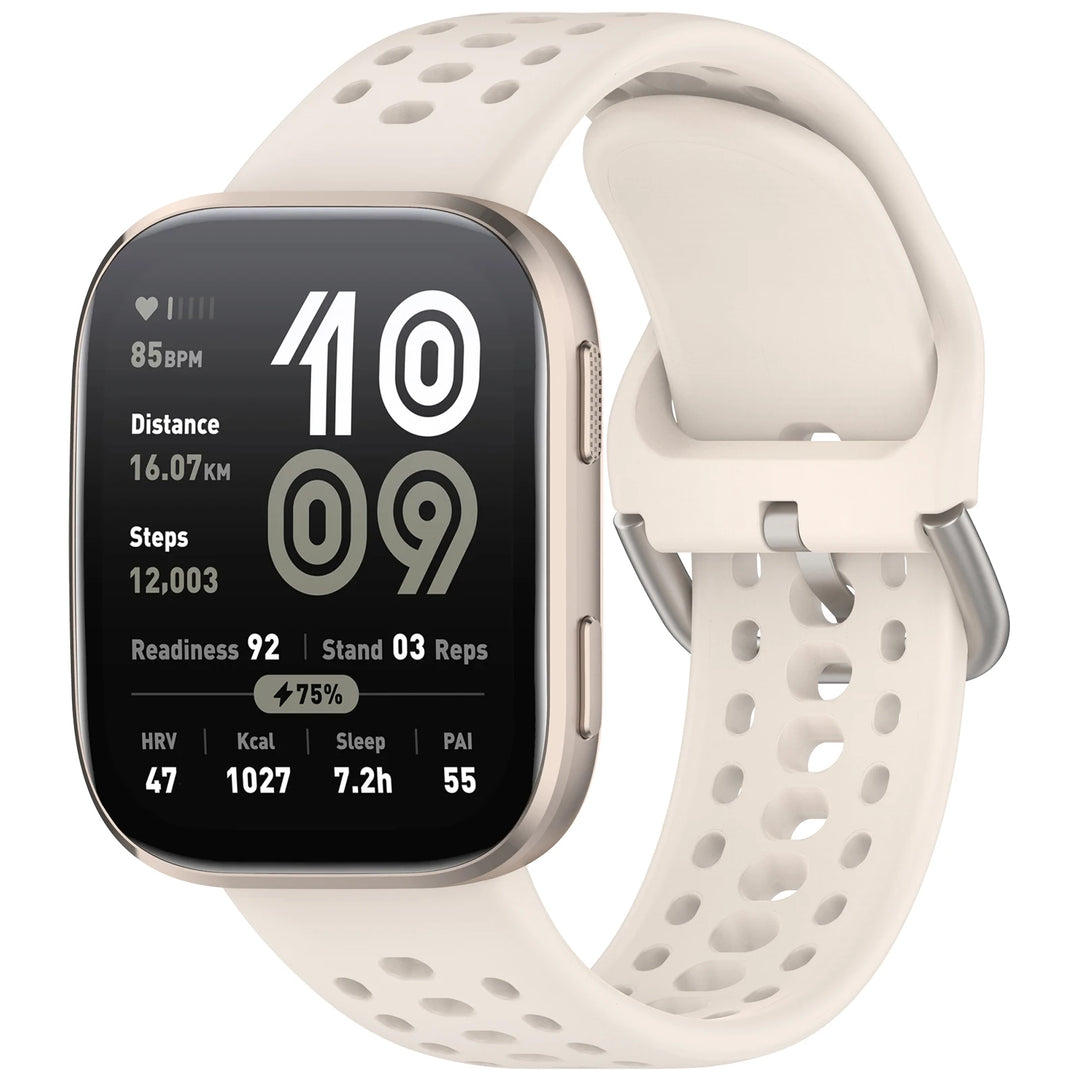 Silicone Strap with Protective Case for Amazfit Bip 6
