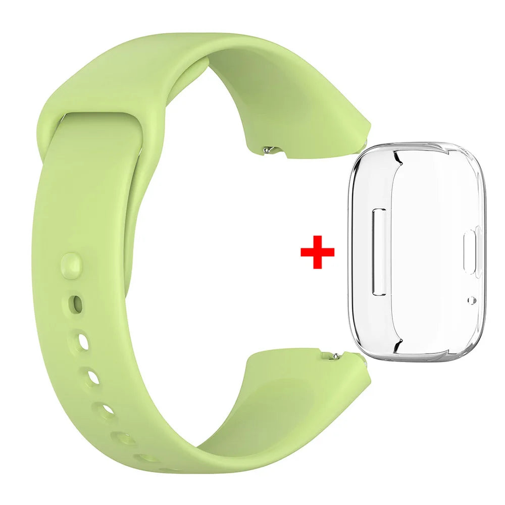 Redmi Watch 3 Active/Lite Silicone Strap + TPU Case