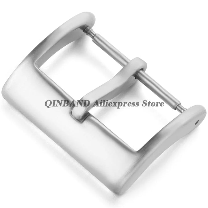 304L Stainless Steel Pin Watch Buckle 16–20mm (Matte/Polished,