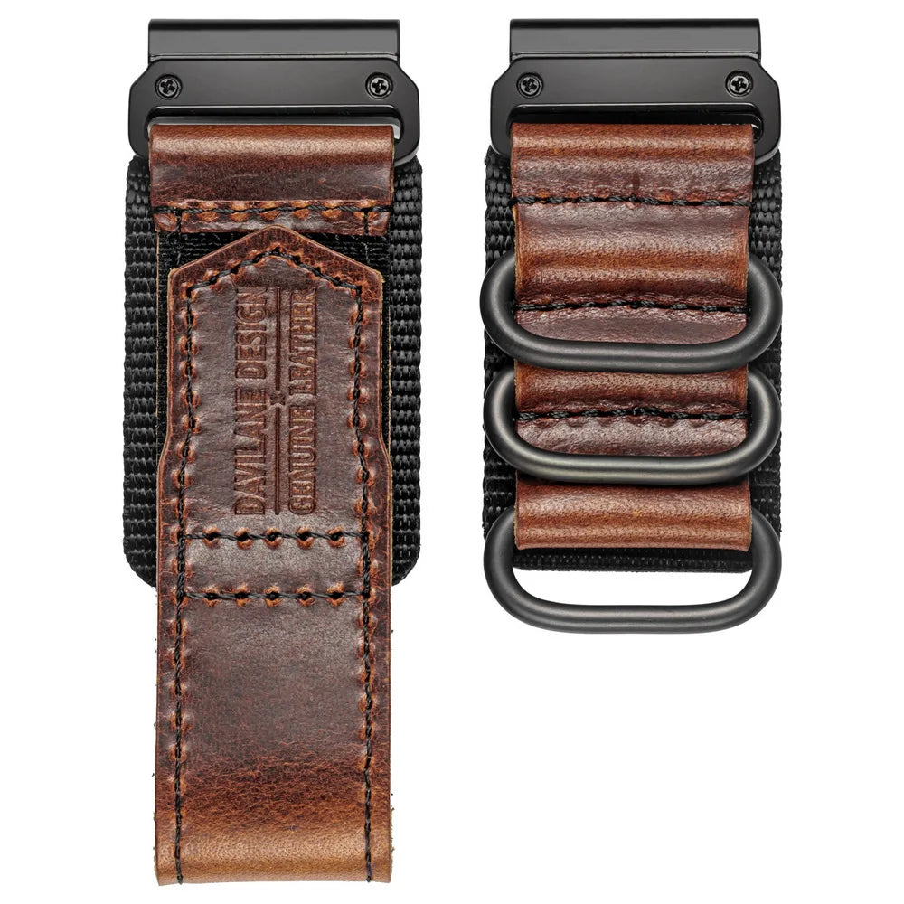 HEMSUT Nylon QuickFit Watch Strap – 20/22/26mm for Garmin Fenix 6/7/8, Forerunner, Epix, Instinct, Tactix