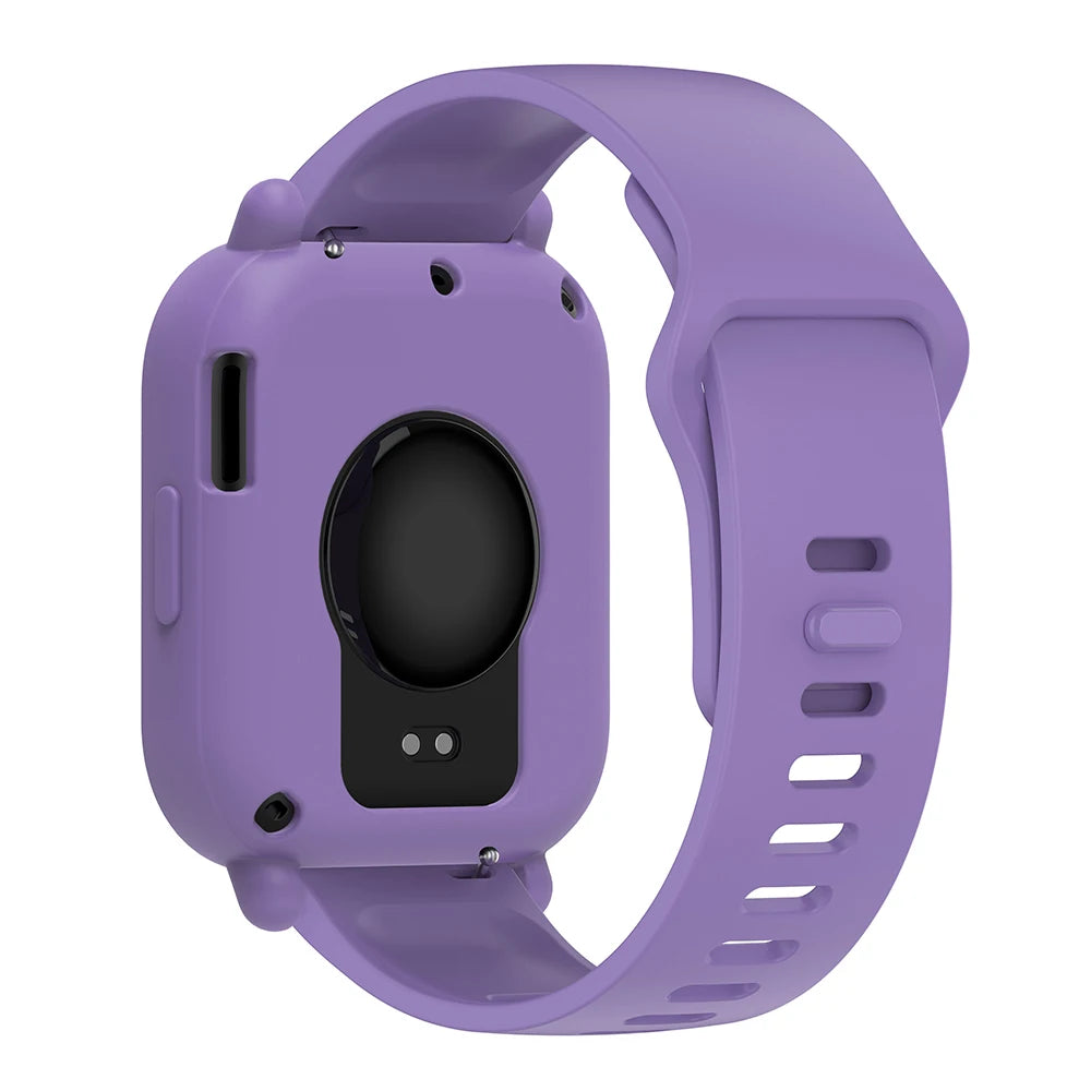 Silicone Strap with Protective Case for Redmi Watch 5 Active