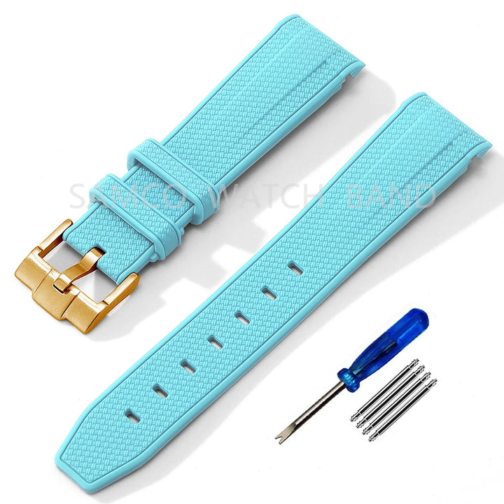 Silicone Rubber Strap 20mm for MoonSwatch & Omega X Swatch Speedmaster