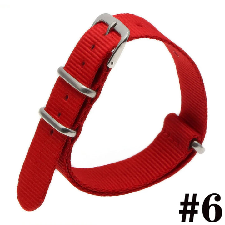 Waterproof Nylon Watch Strap (16-22mm)