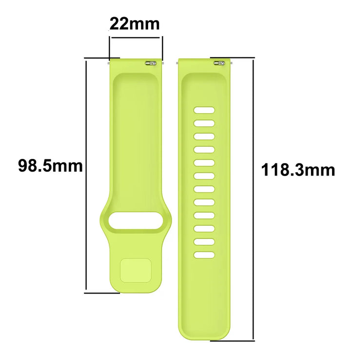 Silicone Strap with Protective Case for Redmi Watch 5 Active