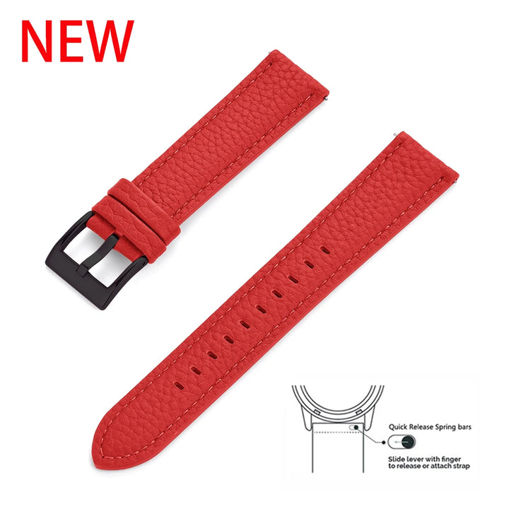 High Quality 20mm 22mm Waterproof Sailcloth Watch Strap Two-Sided Nylon Leather Watchband Quick Release Band Sport Belt For Men