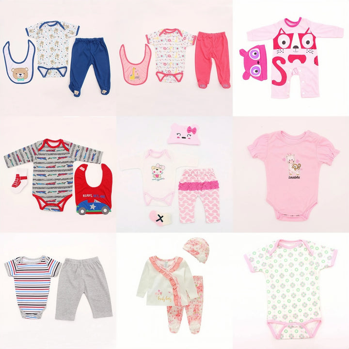 18–22″ Reborn Doll Clothes Set – Cute Dress & Accessories