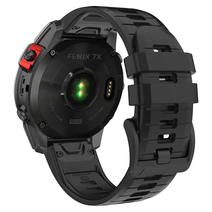 QuickFit Silicone Strap for Garmin Fenix, Epix & Enduro (22-26mm)