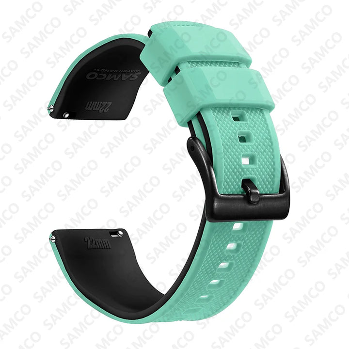 Premium Silicone Quick-Release Watch Band 18/20/22mm