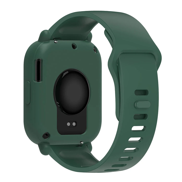 Silicone Strap with Protective Case for Redmi Watch 5 Active