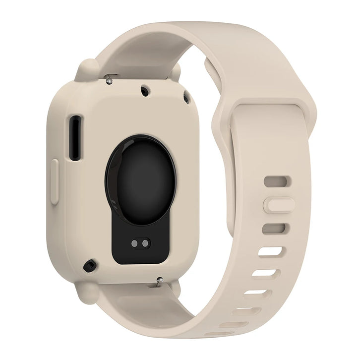 Silicone Strap with Protective Case for Redmi Watch 5 Active