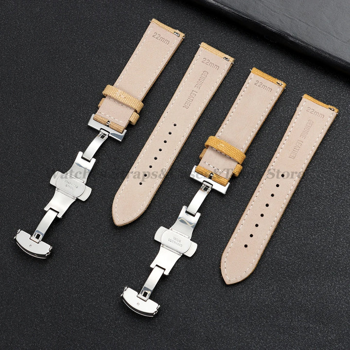 Sailcloth Nylon Strap (20–22mm) – Waterproof QR