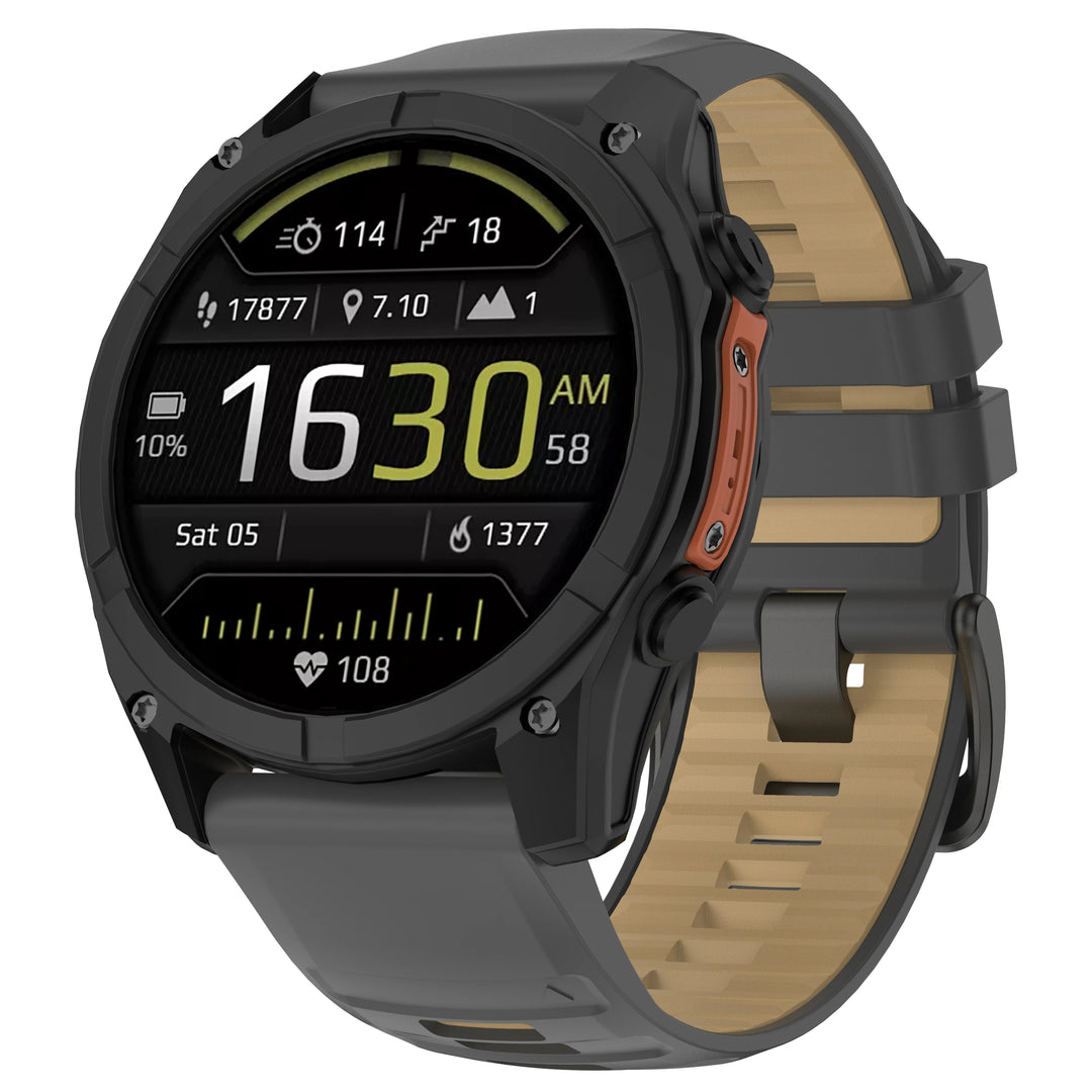 QuickFit 22/26mm Silicone Strap for Garmin Fenix & Forerunner – Quick Release Watch Band