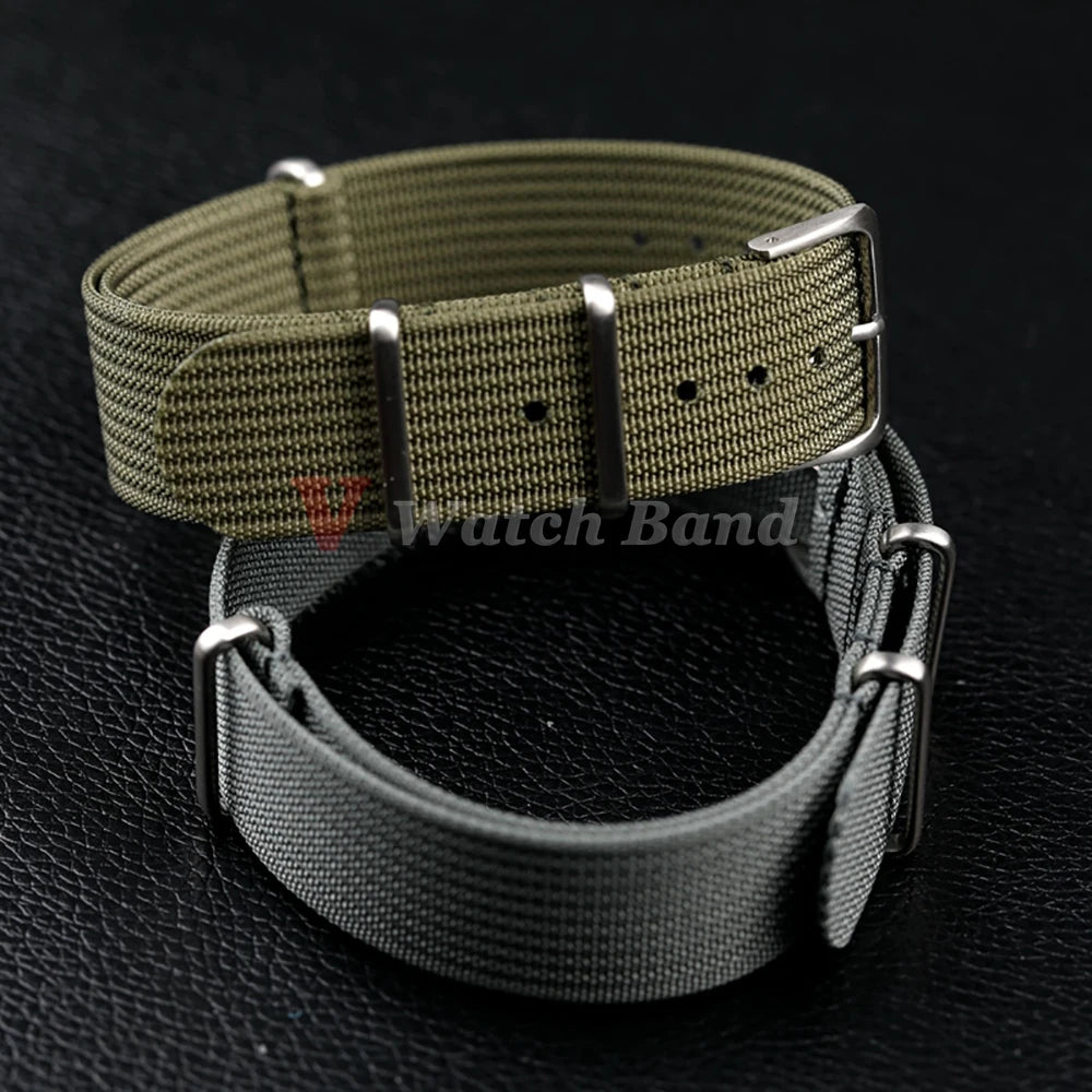 Premium Nylon Watch Band 18–22mm