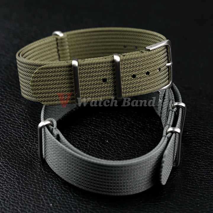 Premium Nylon Watch Band 18–22mm