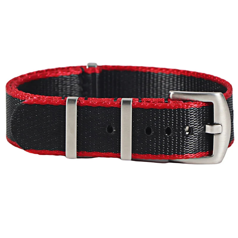 Premium Nylon Seatbelt Watch Strap (20mm/22mm)