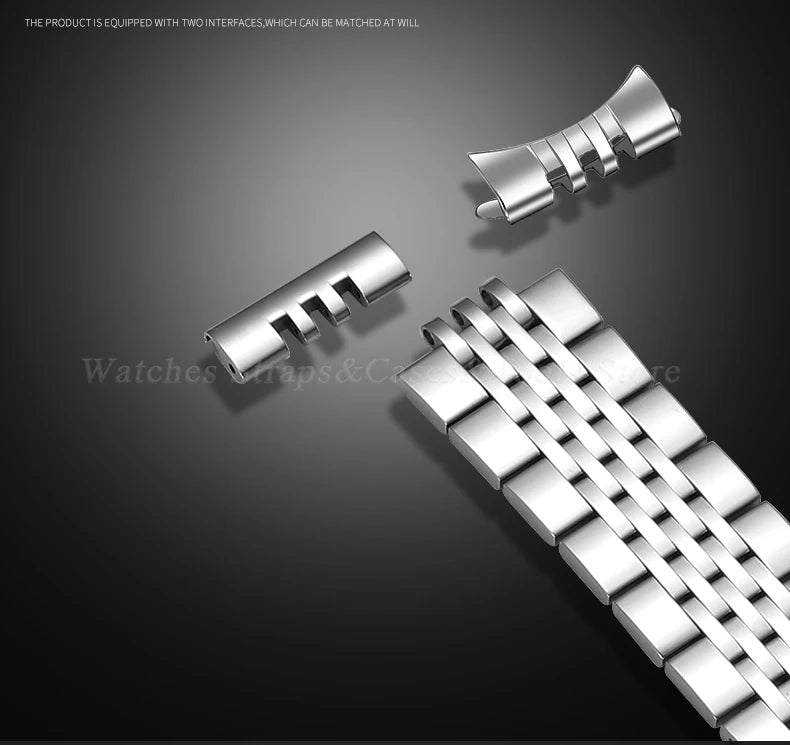 Solid Stainless Steel Wacth Strap for Tissot for Longines for Citizen for Seiko Watch Band 12/13/14/15/16/17/18/19/20/22/23/24mm