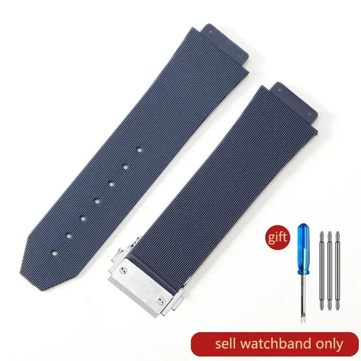Waterproof Sports Silicone Watch Band 24x17 & 26x19mm (Men & Women)