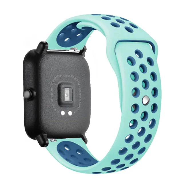 20mm/22mm Silicone band For Amazfit GTS 4/3/2/2e/2 4 Mini GTR 4/2/3 Pro/47mm/stratos 3 Watch Bracelet correa Amazfit bip 6 strap