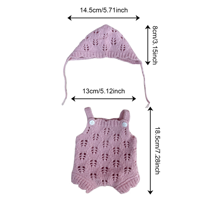 5‑Style Sweater Outfits for 10–12″ Reborn Dolls