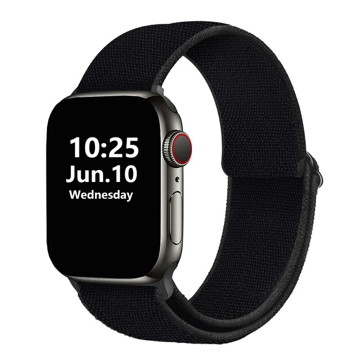Stretchy Double-Layer Loop Apple Watch Band 38–45mm for Series 1–8