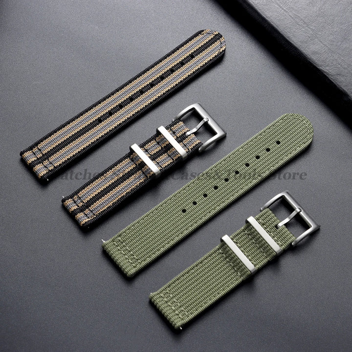 Soft Nylon Strap (20–22mm) – Quick Release Sport