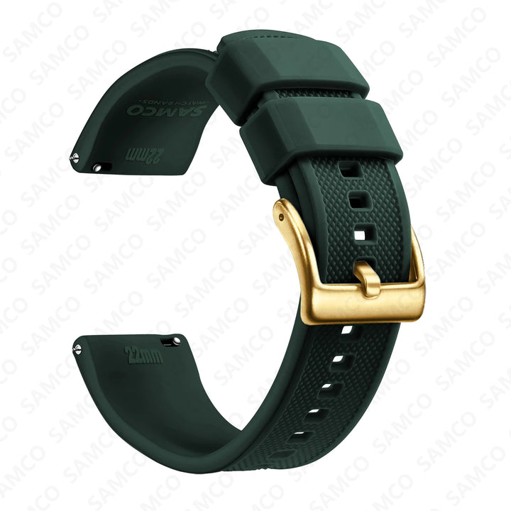 Premium Silicone Quick-Release Watch Band 18/20/22mm
