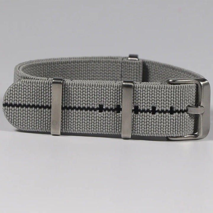 Trendy Nylon Military Watch Strap – 18/20/22mm Elastic French Troops Style
