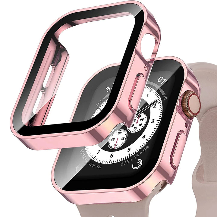 Cover for Apple Watch 11 Case 46mm 42mm 45mm 44mm 49mm 41 40mm Tempered Glass Screen Protector Series 10 7 8 9 SE 6 5 4 Ultra 3