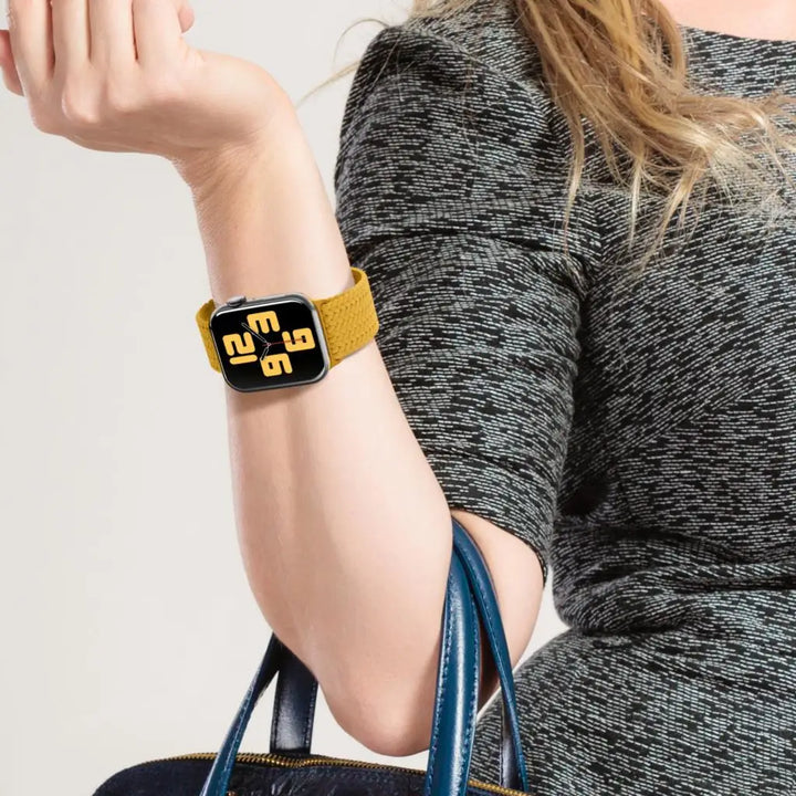 Strap For Apple watch band 46mm 45mm 44mm 49mm 40mm 41mm 42mm Braided loop correa bracelet iWatch series 10 8 9 7 5 se 6 4 Ultra