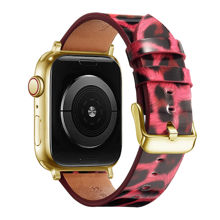 Leopard Print Apple Watch Band (38–49mm)