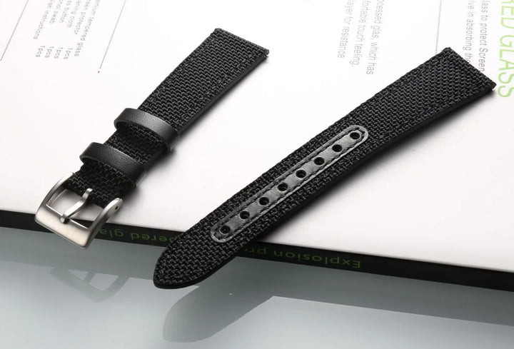 HEMSUT Ballistic Nylon Quick-Release Watch Strap (18-22mm)