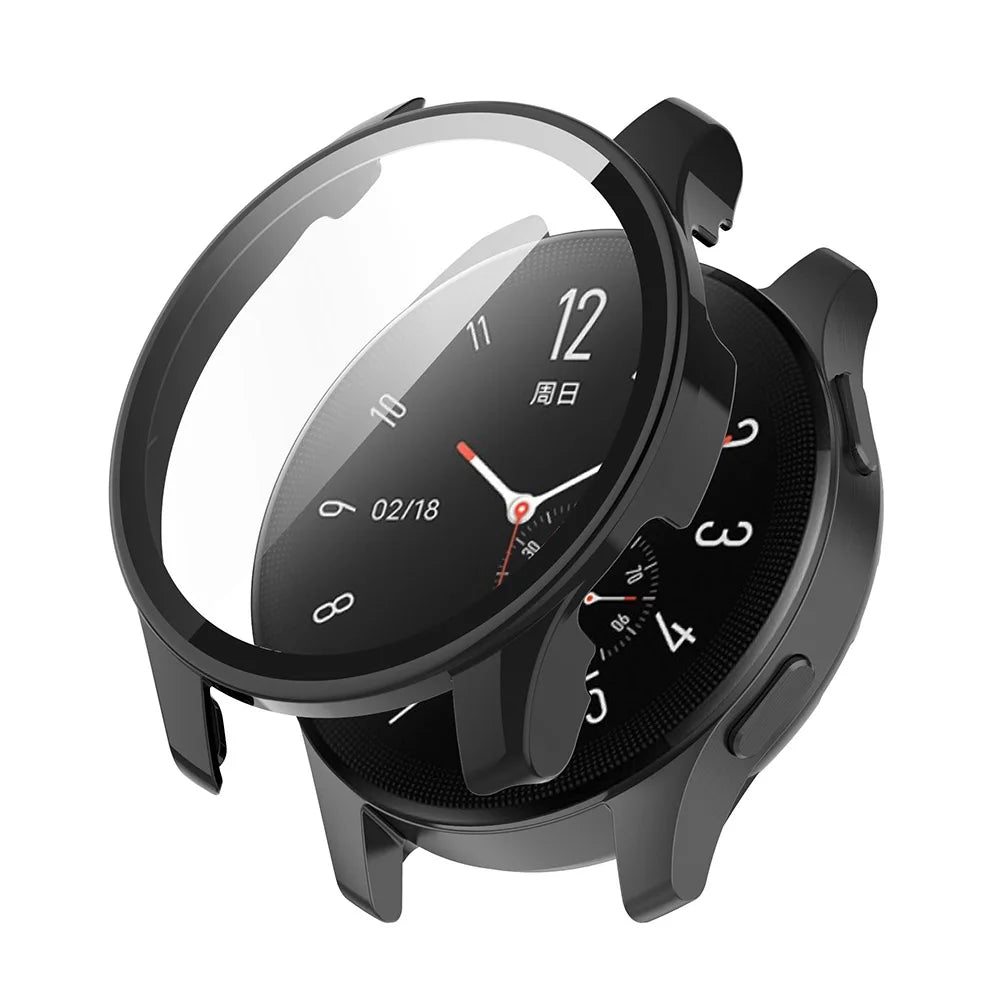PC+Tempered Glass Protective Case for Vivo Watch 2