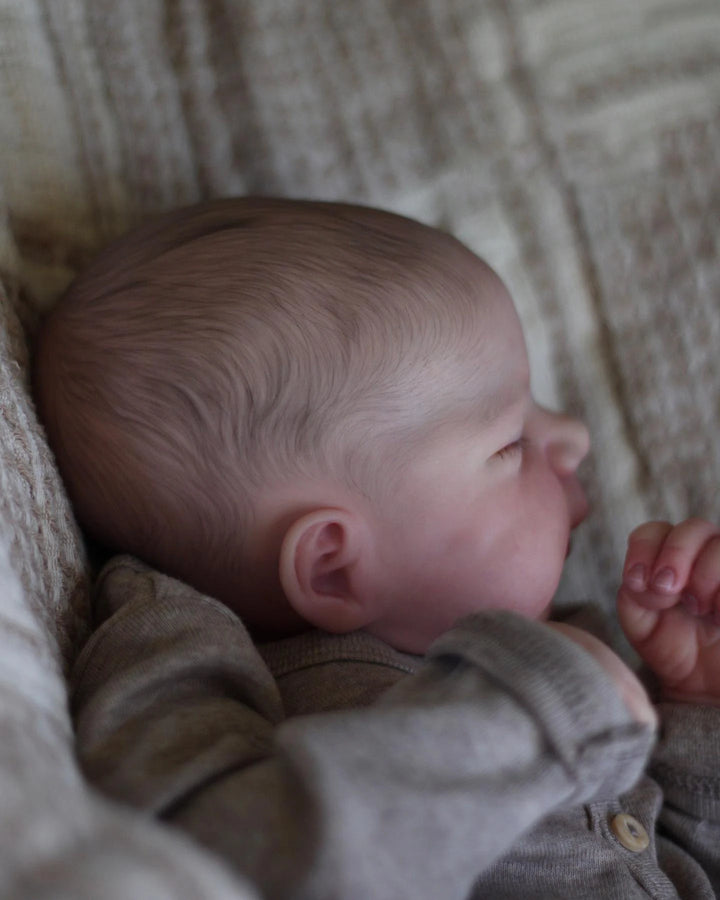 19″ Pascale Full‑Body Reborn Baby Doll – 3D Skin, Visible Veins & Soft Touch