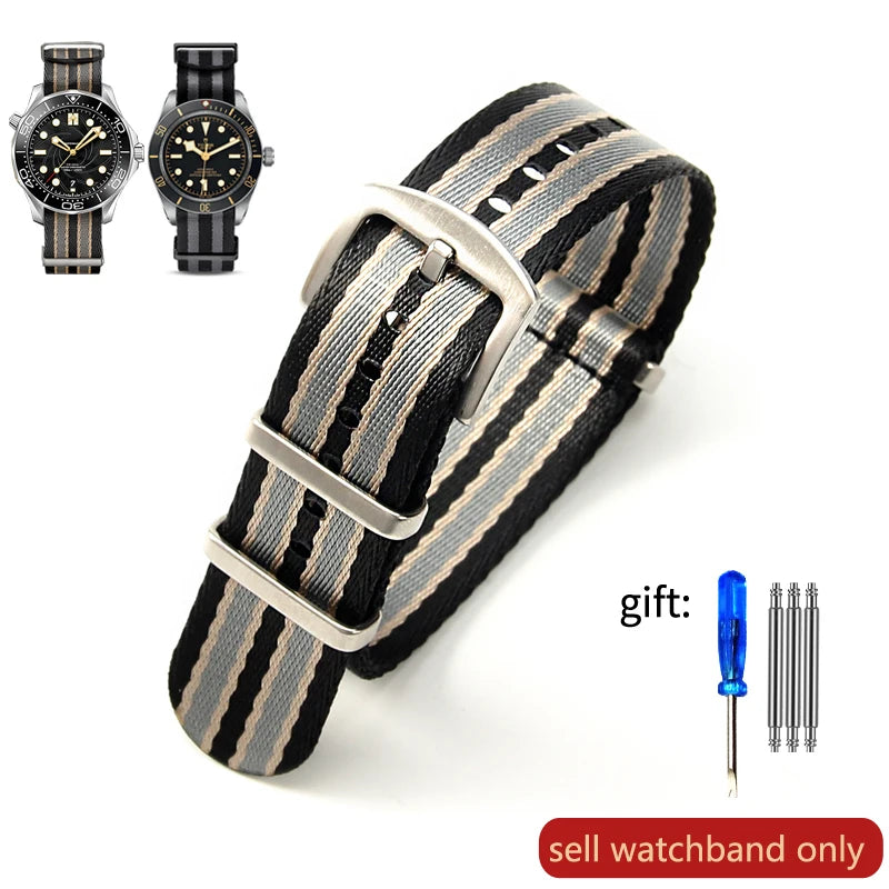 Breathable Nylon NATO Strap 20/22mm