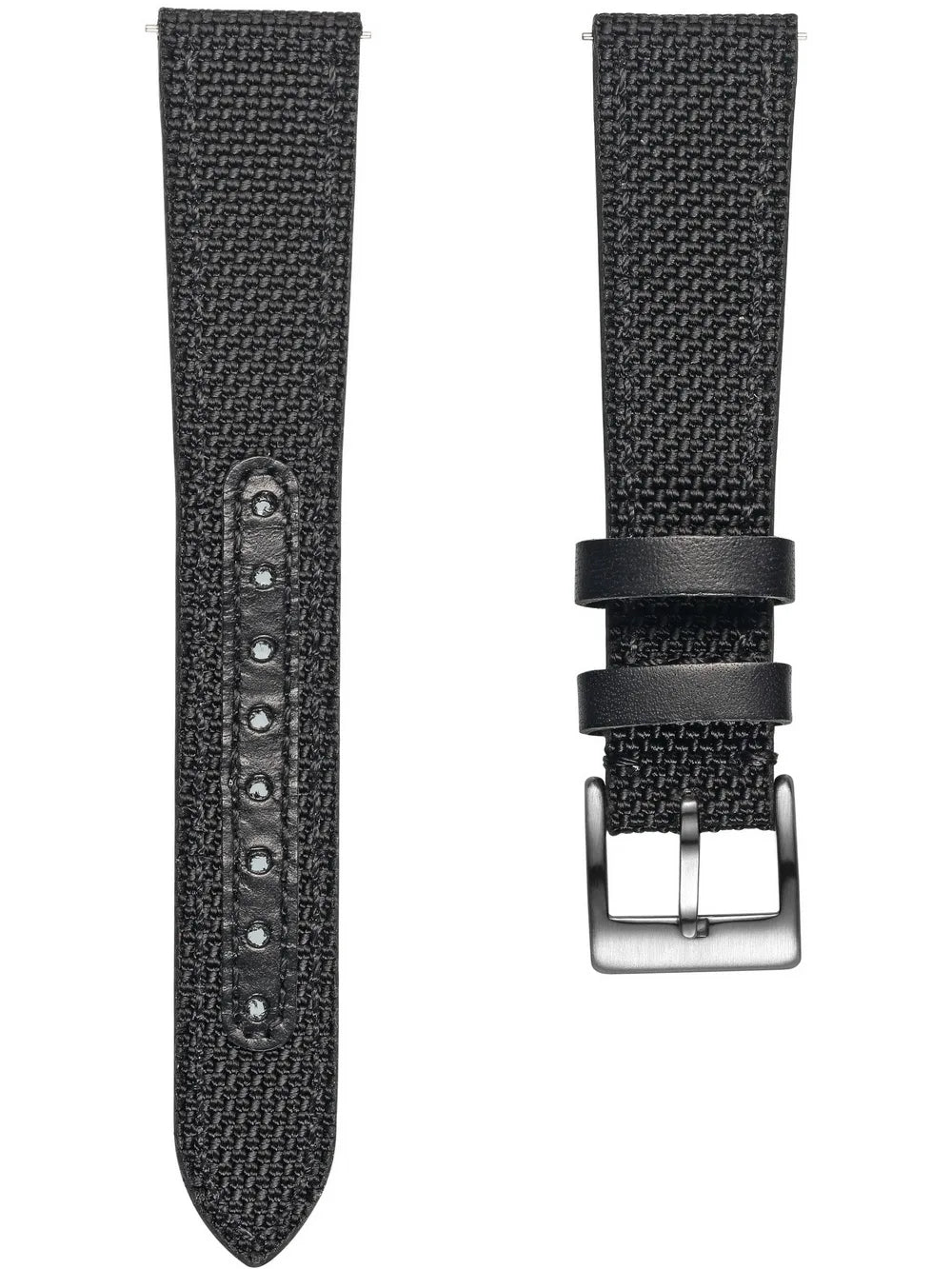 HEMSUT Ballistic Nylon Quick-Release Watch Strap (18-22mm)