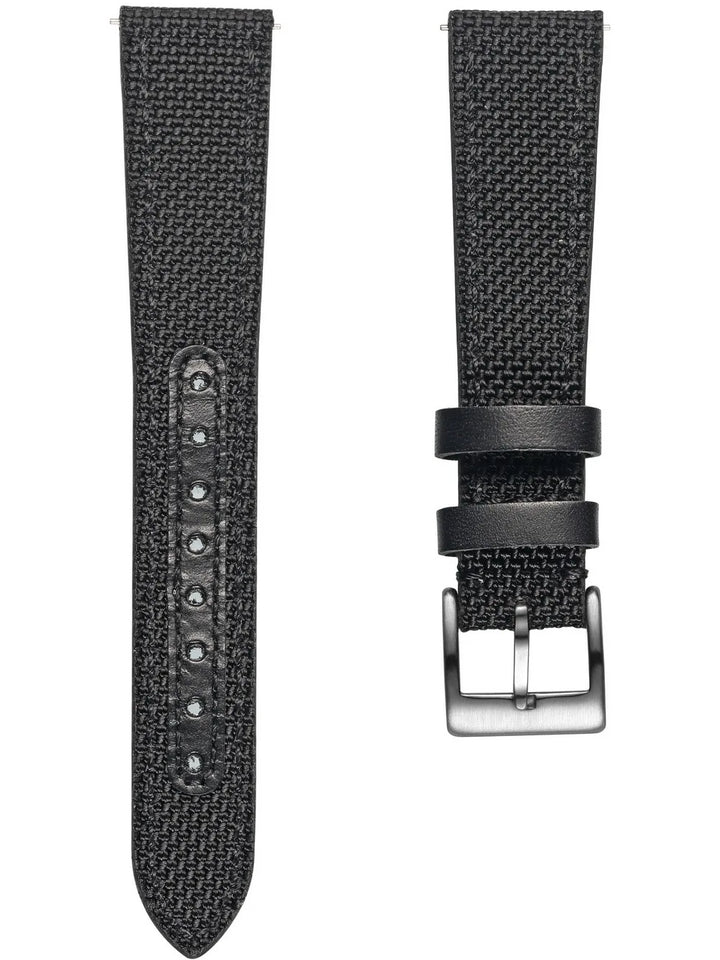HEMSUT Ballistic Nylon Quick-Release Watch Strap (18-22mm)